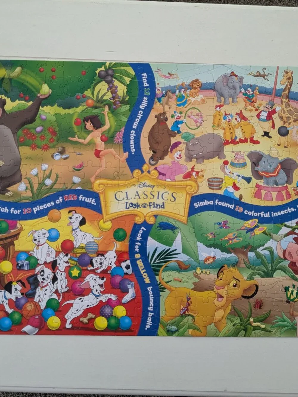 Disney Look & Find Family Fun 300-piece Puzzle 🧩